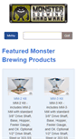 Mobile Screenshot of monsterbrewinghardware.com